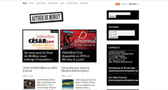 Desktop Screenshot of blog.autourdeminuit.com